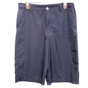 Under Armour Youth Golf Shorts in Navy Blue